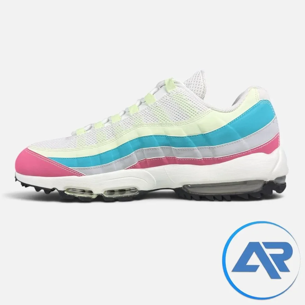 Nike Air Max 95 Golf Peony Volt Tint Dusty Cactus HV4696-600 Men's Size 15